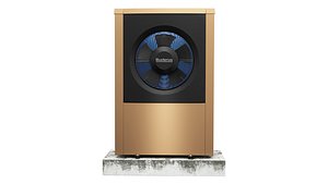 3D Heat pump Buderus model
