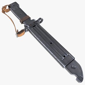 Kalashnikov Bayonet Knife 6x4 USSR Old Black