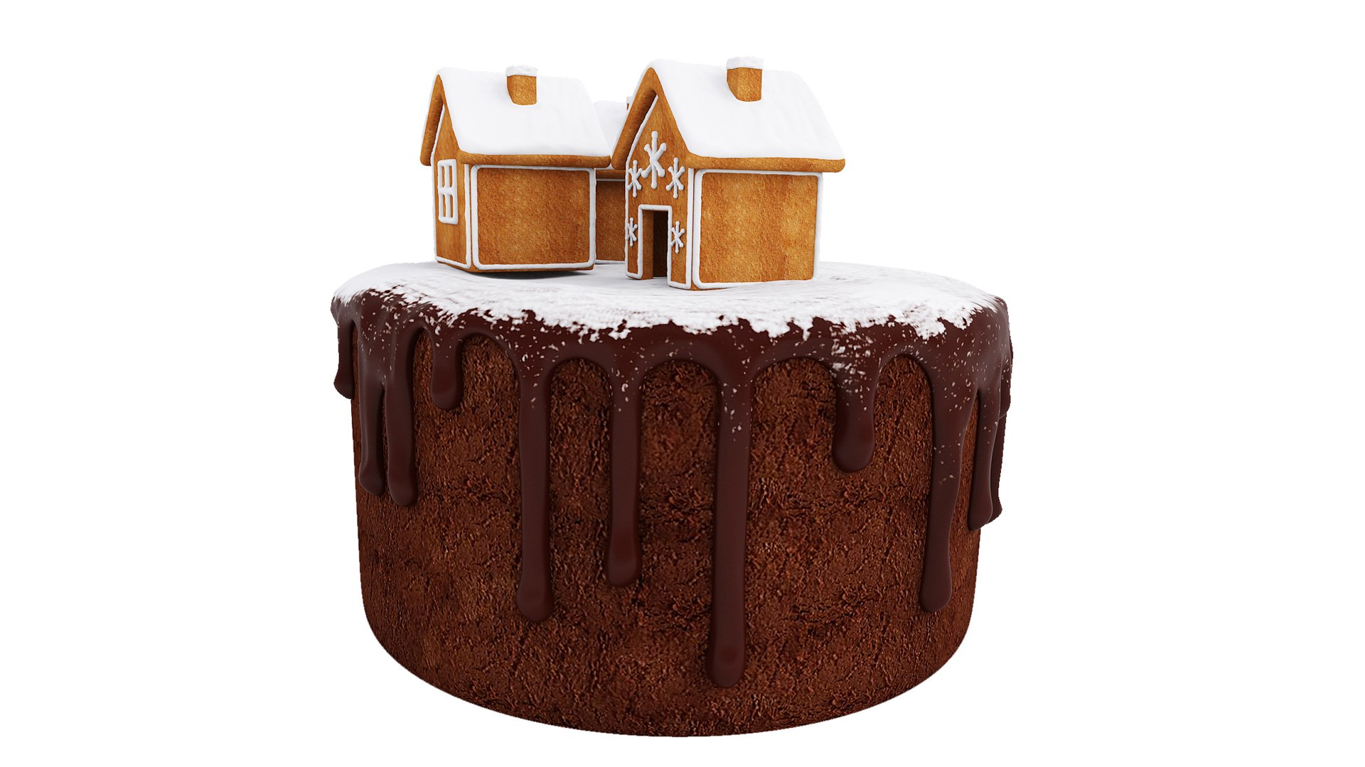 Chocolate cake with gingerbread houses 3D model https://p.turbosquid.com/ts-thumb/F3/X7wtbu/dl/04/jpg/1653604467/1920x1080/fit_q87/8b05174bb89e8e7cdbf0e21a2e40d938dafade0c/04.jpg
