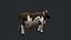 vaca animada