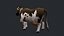 vaca animada