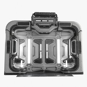 Sci Fi Door v3 model