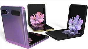 Samsung Galaxy Z Flip All Colors Animated