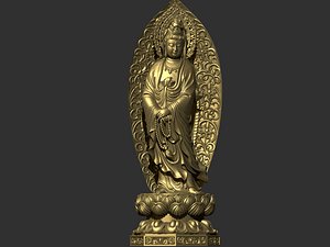 Kwanyin Bodhisattva 5 3D
