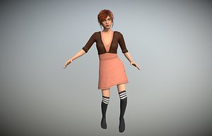 character 3D model
