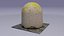 Ultra-realistic concrete road bollards 02 hy poly 3D model