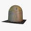 Ultra-realistic concrete road bollards 02 hy poly 3D model