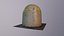 Ultra-realistic concrete road bollards 02 hy poly 3D model