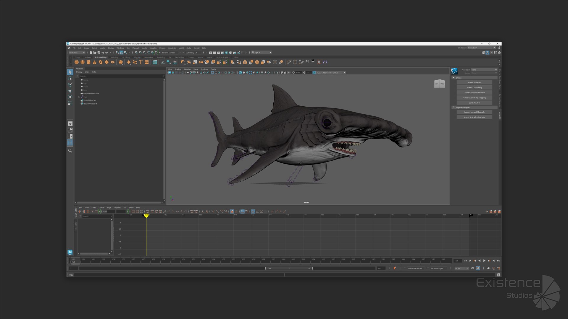 3D model Ocean Monster Fish Pack 3 - Low poly Fish - Predator - Underwater Creatures 38 https://p.turbosquid.com/ts-thumb/F3/m26RXP/RL/hammershark_06/jpg/1712437488/1920x1080/fit_q87/9d574b6c8bc1d6463173c2875ab3a8d7ce0ec9f5/hammershark_06.jpg
