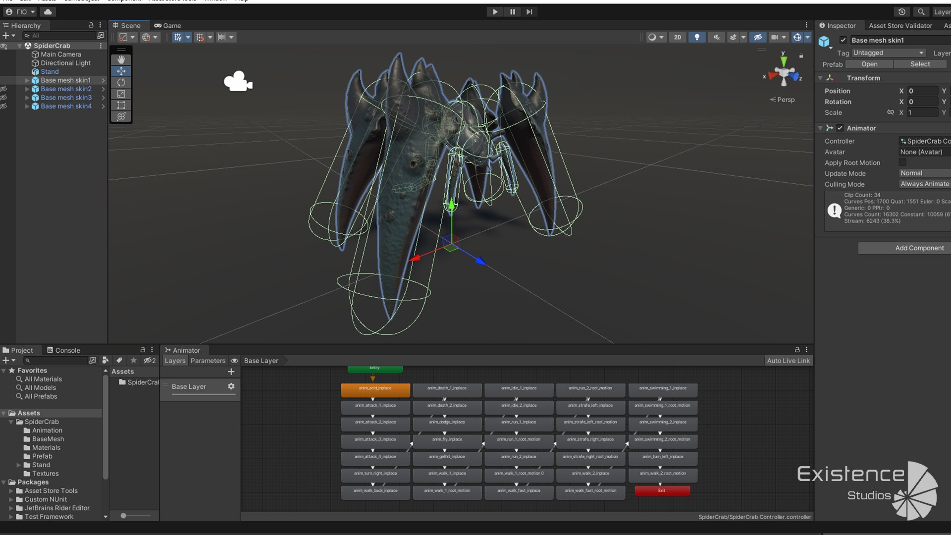 3D model Ocean Monster Fish Pack 3 - Low poly Fish - Predator - Underwater Creatures 38 https://p.turbosquid.com/ts-thumb/F3/m26RXP/kV/spidercrab_06/jpg/1712437496/1920x1080/fit_q87/c616de5068492deea621c7ab649422d01d87951f/spidercrab_06.jpg