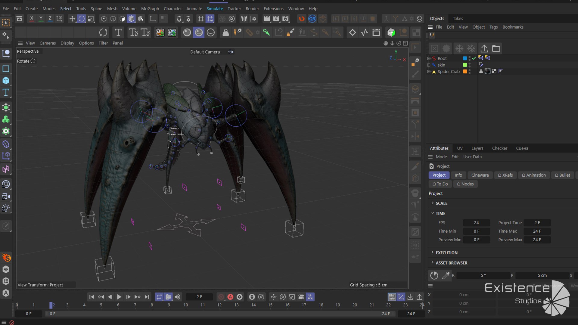 3D model Ocean Monster Fish Pack 3 - Low poly Fish - Predator - Underwater Creatures 38 https://p.turbosquid.com/ts-thumb/F3/m26RXP/nA/spidercrab_07/jpg/1712437496/1920x1080/fit_q87/7edfad0ff7a9d748af40dc1314343715432ce9ea/spidercrab_07.jpg
