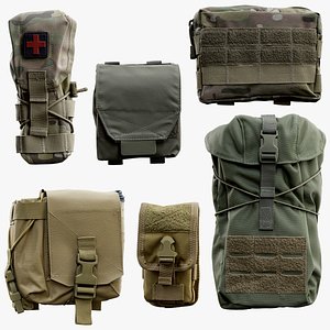 Tactical Utility Pouches model