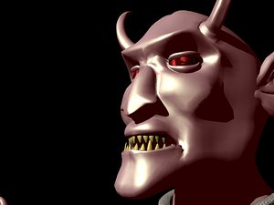 devil evil 3d model