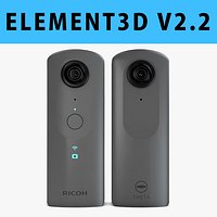 E3D - Ricoh Theta V 360 Spherical Camera model