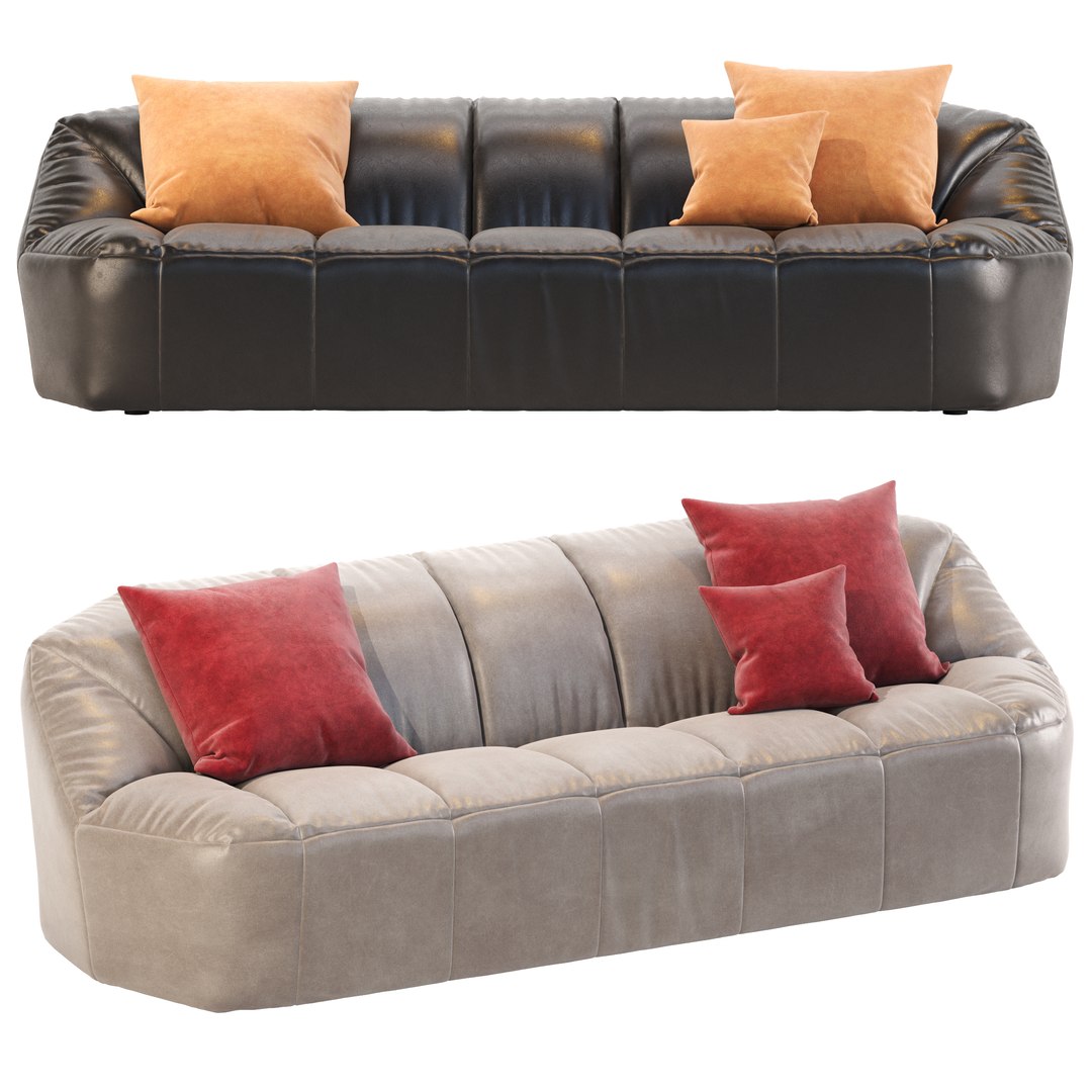 3D Cloud Sofa Model - TurboSquid 2311863