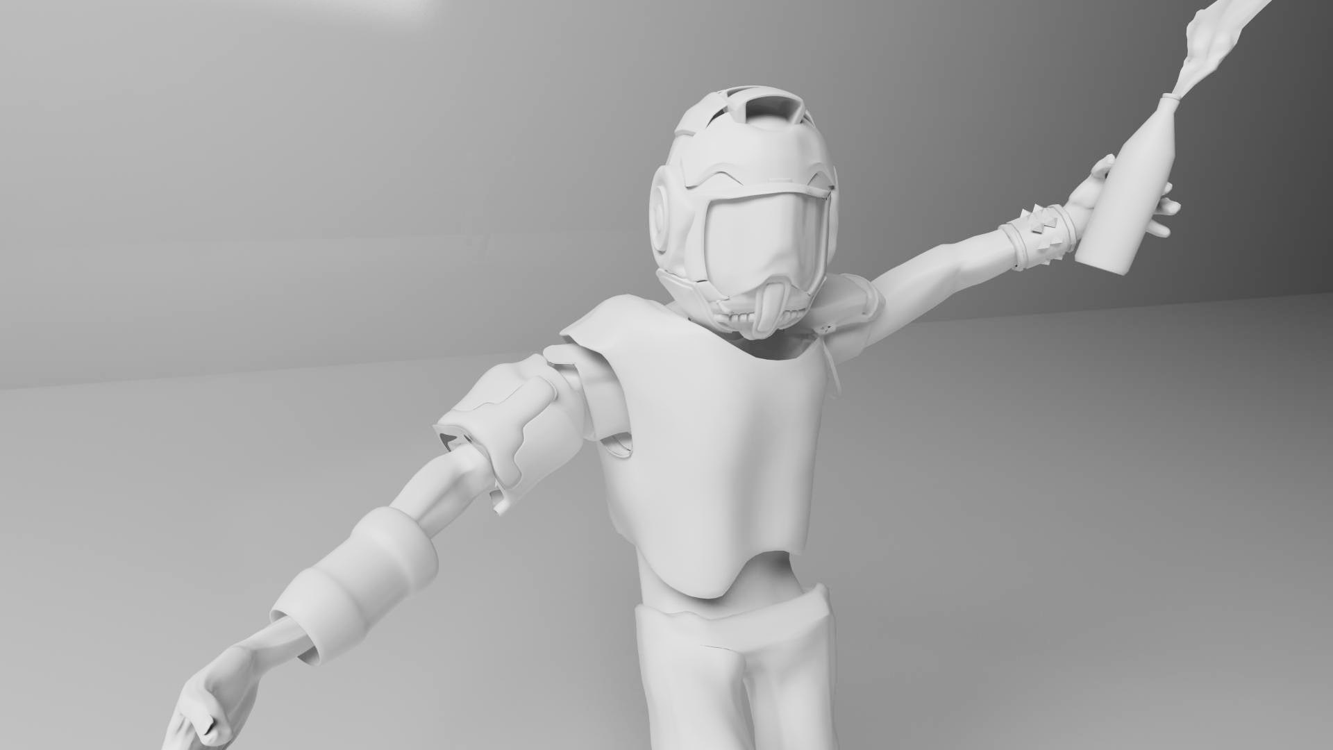 Man Sci 3d Model