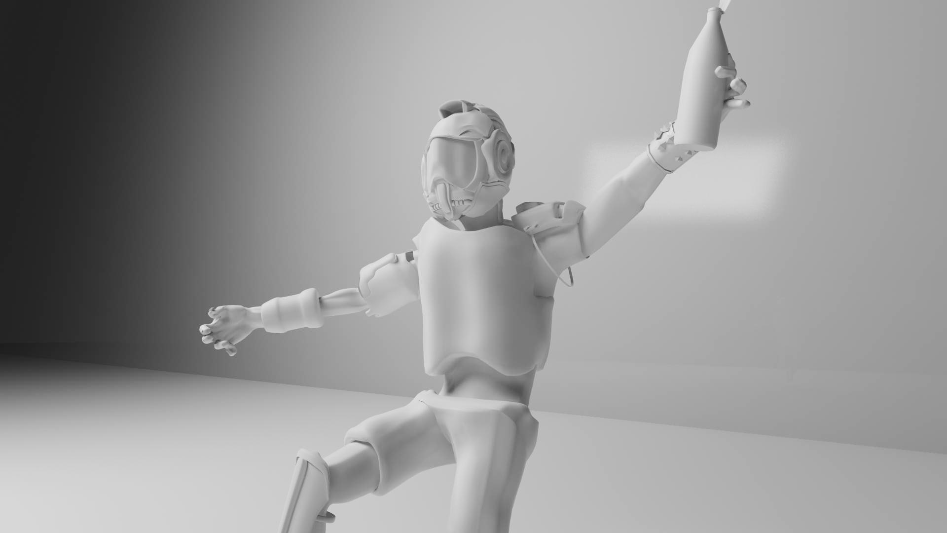 Man Sci 3d Model