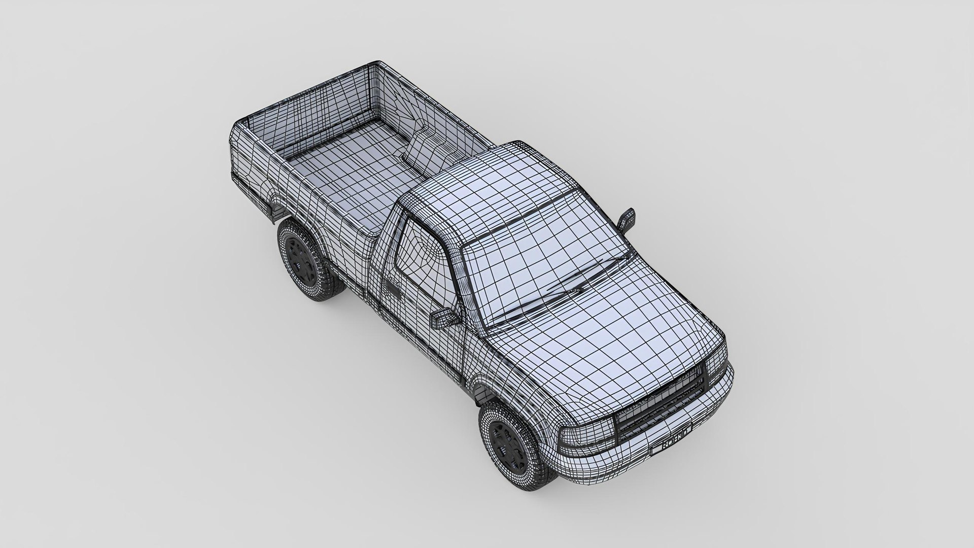 Generic Pickup Truck 1990 model https://p.turbosquid.com/ts-thumb/F4/3NfbO8/0t/car017_0002/jpg/1739780678/1920x1080/fit_q87/86e6d17d211a4e27cb2620f9f3e3f2cef97e86f2/car017_0002.jpg