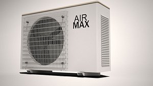 outdoor air conditioner 3d model
