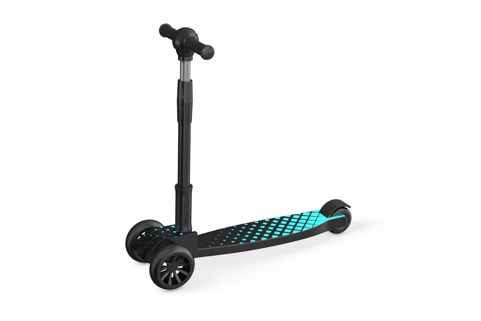 Three Wheels Child Scooter 3D - TurboSquid 2158951