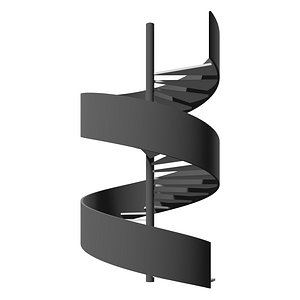 3D model Spiral stair 2023-0012