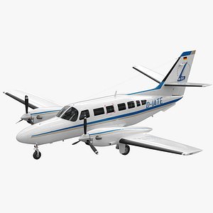 3D Cessna F406 Caravan II model