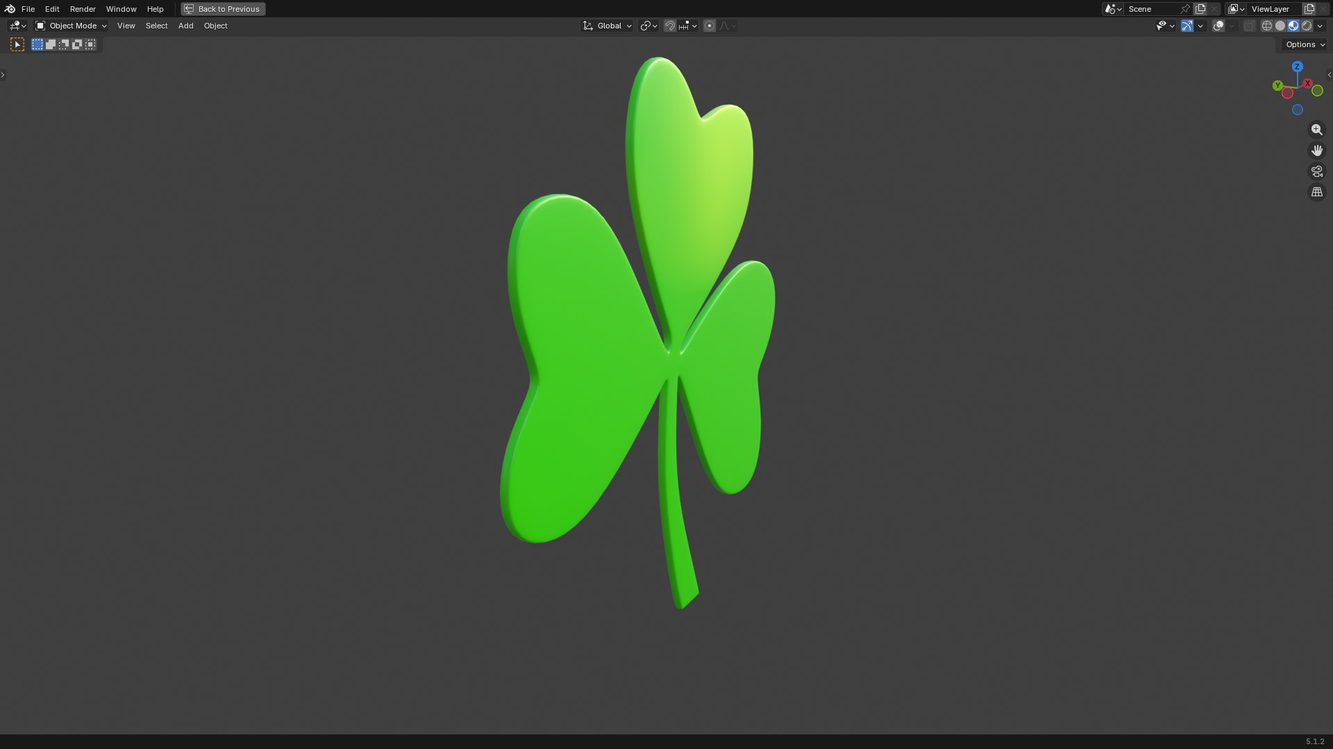 3D Shamrock PBR model https://p.turbosquid.com/ts-thumb/F4/DyVGZT/H1/screenshot20260610103953/png/1781066708/1920x1080/fit_q87/7178e97cae4ab61d0bb3f3b708c13ac2892270ca/screenshot20260610103953.jpg