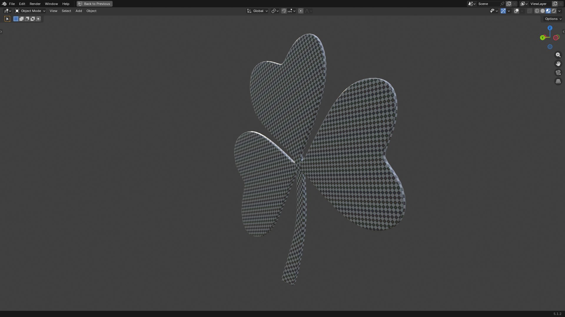 3D Shamrock PBR model https://p.turbosquid.com/ts-thumb/F4/DyVGZT/T9/screenshot20260610104100/png/1781066762/1920x1080/fit_q87/4e66ceed8f78564f79dc5187975e795c0038c514/screenshot20260610104100.jpg