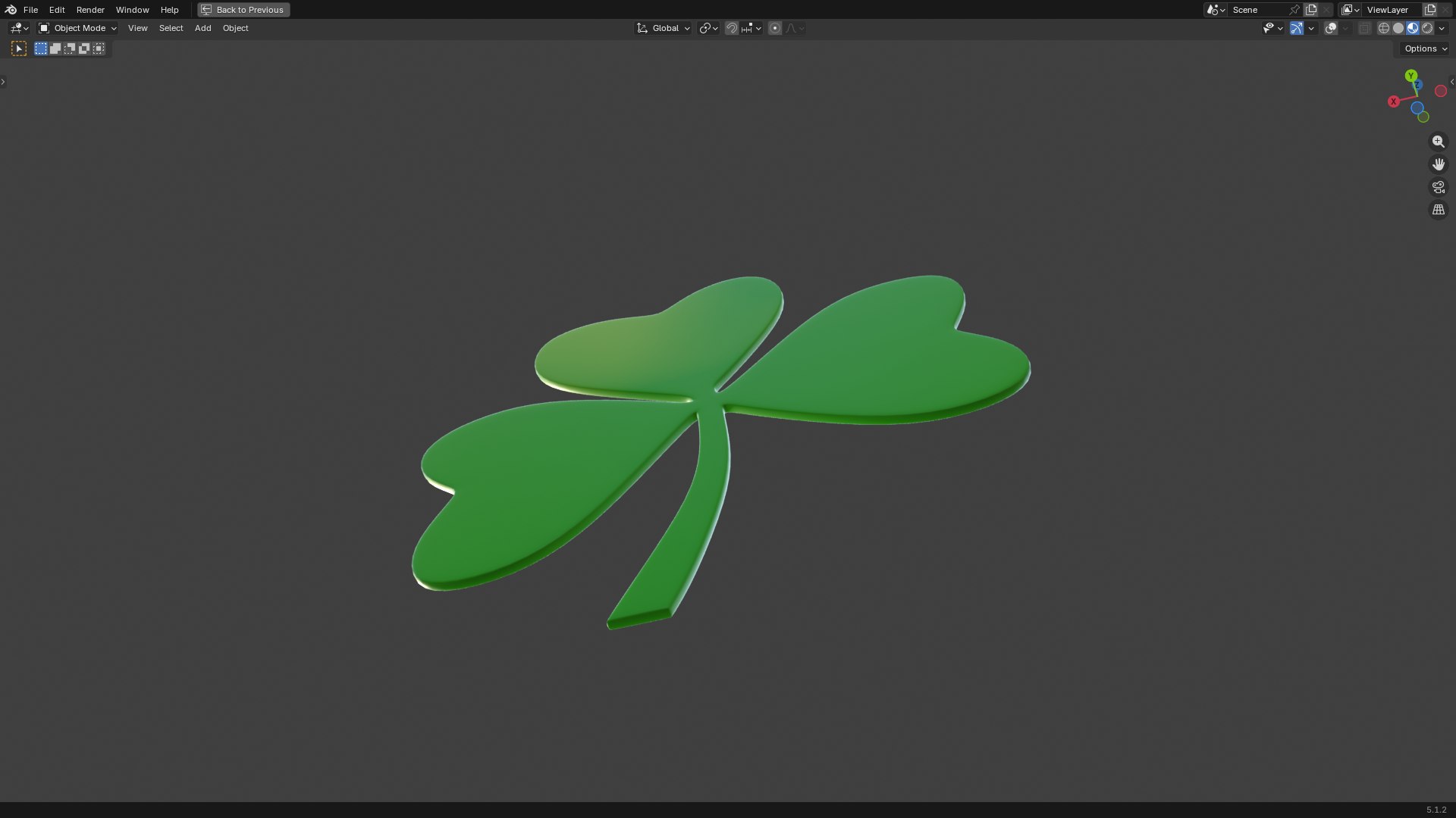 3D Shamrock PBR model https://p.turbosquid.com/ts-thumb/F4/DyVGZT/hE/screenshot20260610103956/png/1781066709/1920x1080/fit_q87/54723c5b06cc9489e5a74fb30f5413eeb390ff1e/screenshot20260610103956.jpg