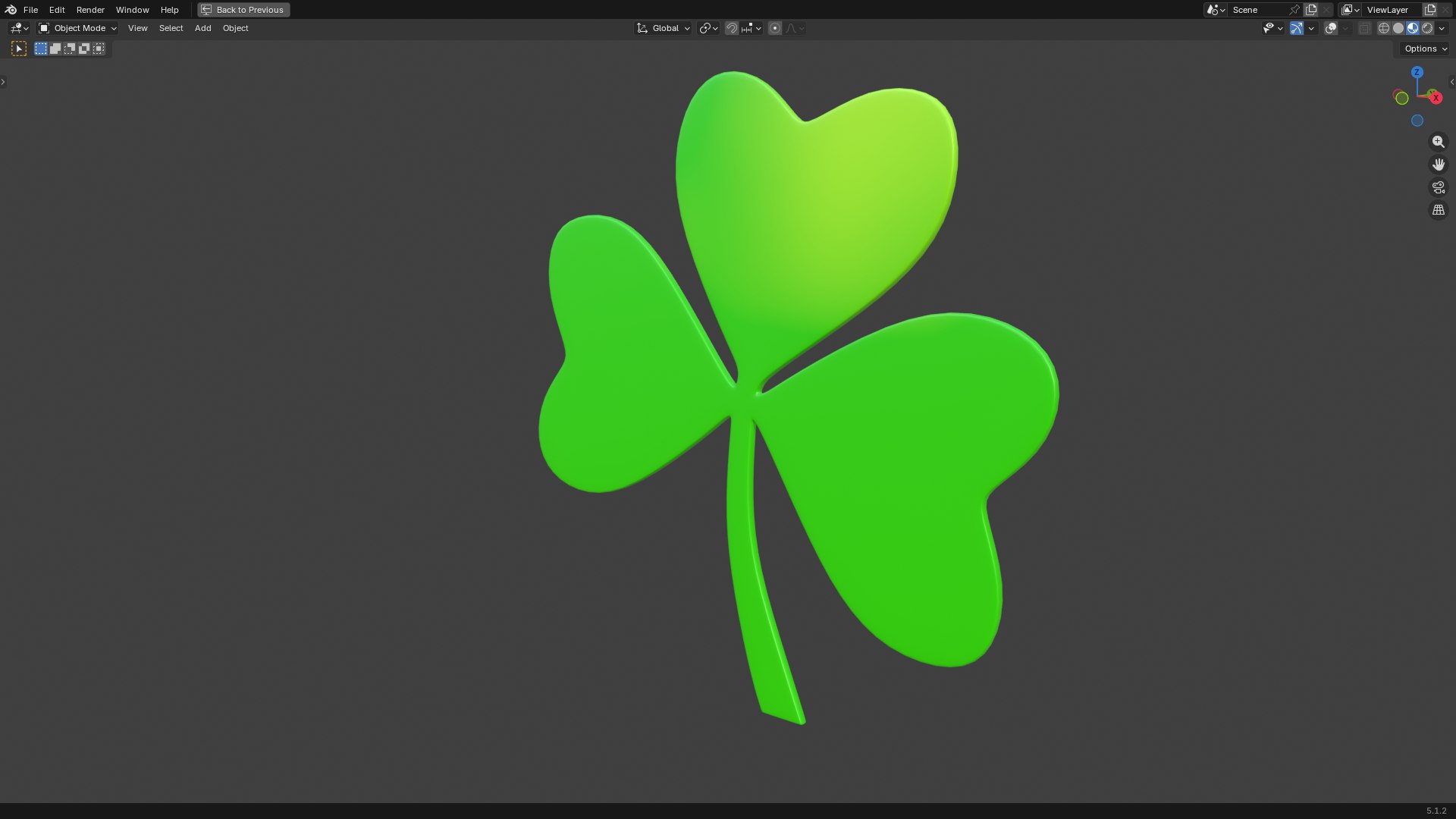 3D Shamrock PBR model https://p.turbosquid.com/ts-thumb/F4/DyVGZT/q2/screenshot20260610103951/png/1781066696/1920x1080/fit_q87/5e6f863847c19c295e8d0e3b89fa1c9cb797b7c1/screenshot20260610103951.jpg