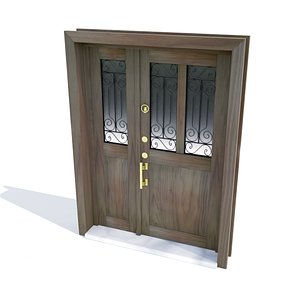 classic door 3D model