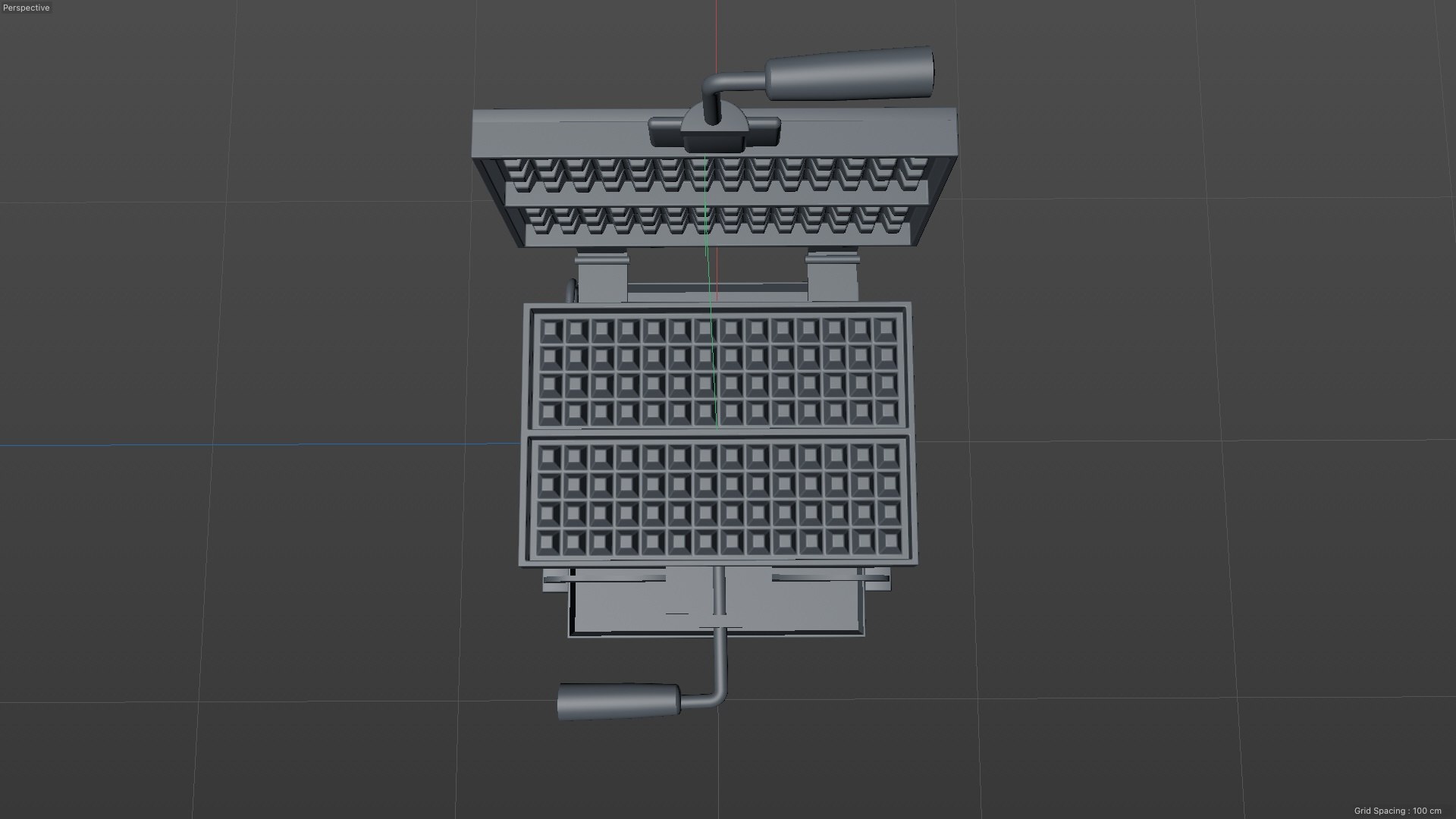 Waffle Iron Model - TurboSquid 1686366