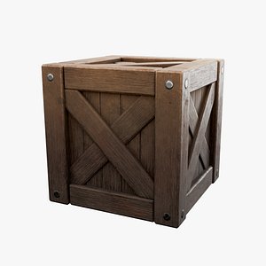 Crate 3D model