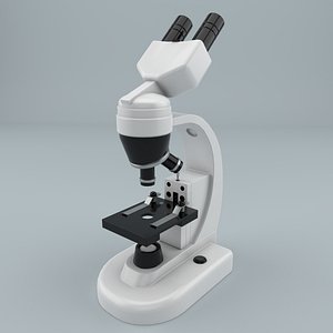 Biological Microscope BM-44SM 3D model