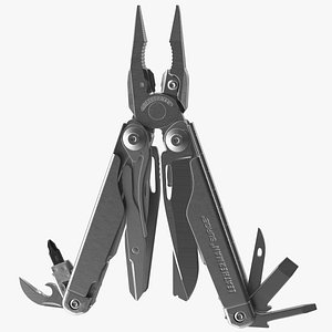 Leatherman Surge Multitool Silver Open