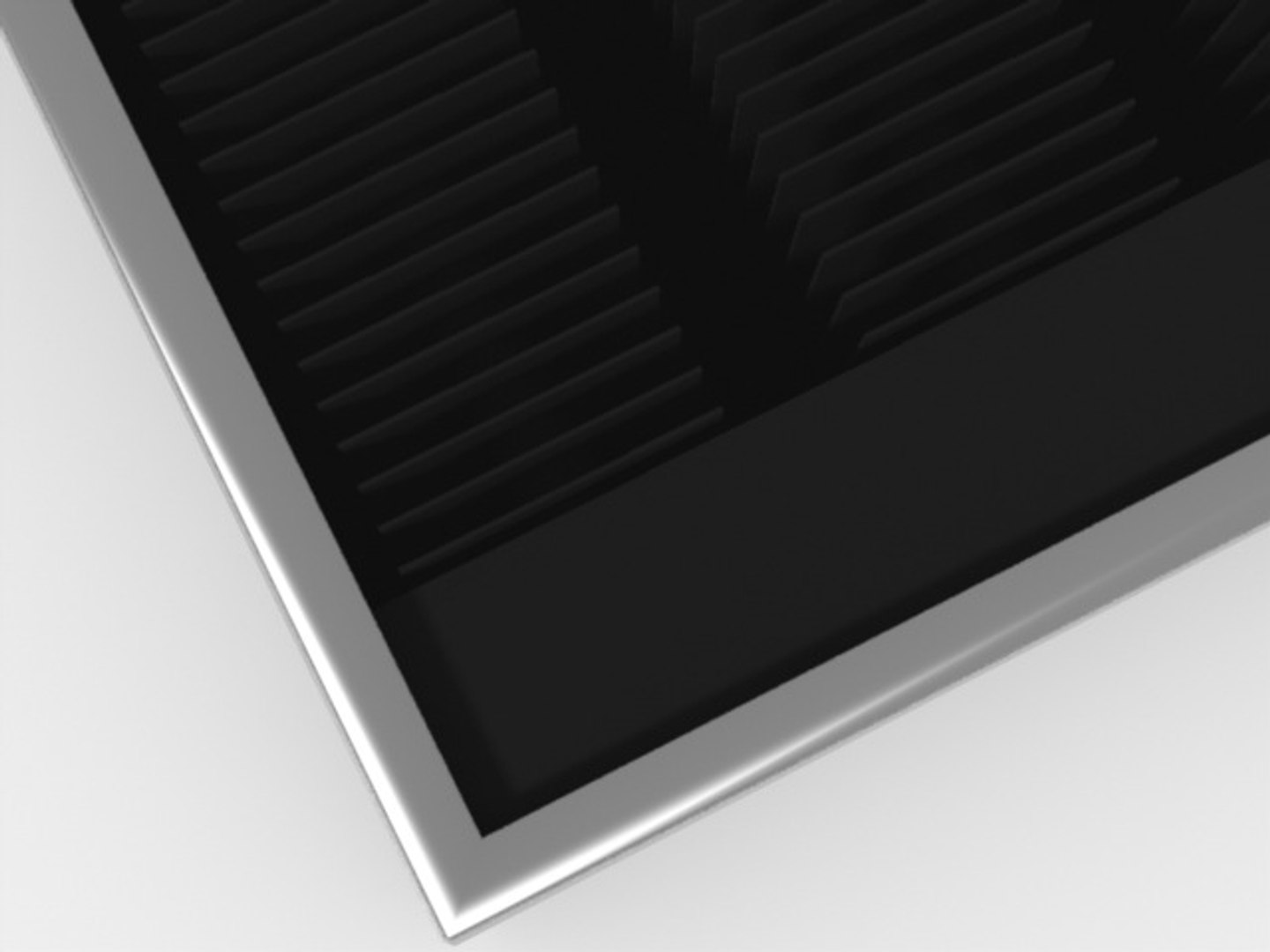 3d Solar Hot Water Panel Model