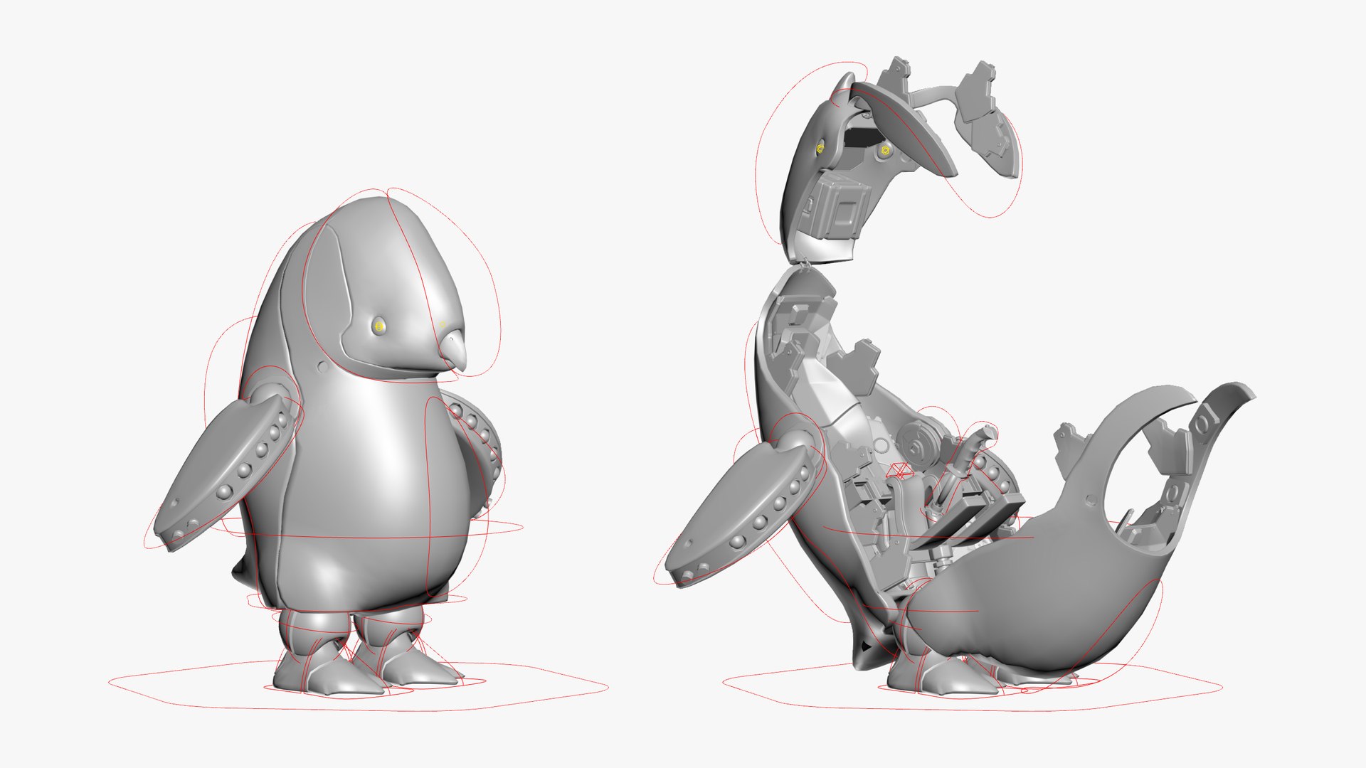 3D Penguin Robot model https://p.turbosquid.com/ts-thumb/F4/SiPTXO/Pe/penguinrobotwireframes06/jpg/1680366015/1920x1080/fit_q87/f9cf475c0e3169354d1d3305ad1552a43dfebd74/penguinrobotwireframes06.jpg