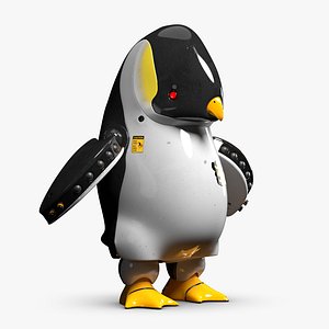 Penguin Robot 3DS Max