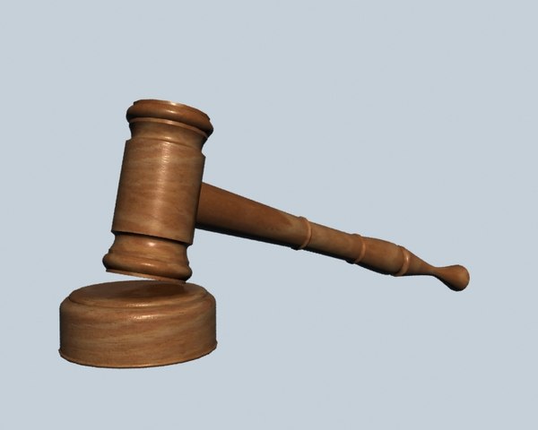 3d model gavel