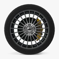 AEZ Valencia Dark Disk Car Wheel