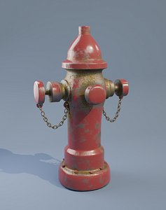 3D hydrant model