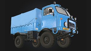 Azure Off-Road Cruiser 3D Model 3D model