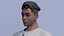 Character African man Stylized