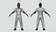 Character African man Stylized