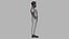 Character African man Stylized