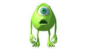 3d model mike wazowski