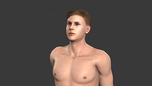 Beautiful Man -Rigged character