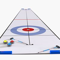 Curling Rink 1 Line