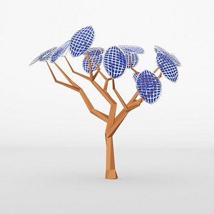 3D Solar Tree