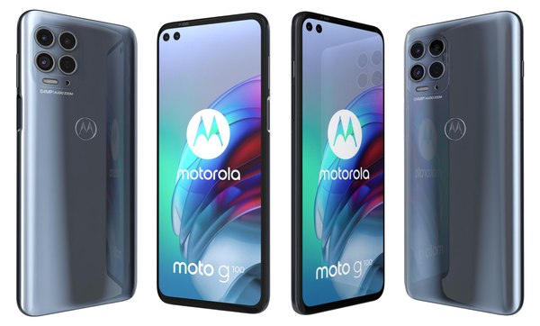 Motorola Moto G100 Slate Grey 3D model
